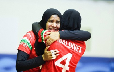 ގަދަފަދަ މެލޭޝިއާ ކަޓުވާލުމަށްފަހު ރާއްޖޭގެ އަންހެން ވޮލީ ޓީމު ފައިނަލަށް