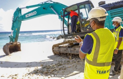 މުރައިދޫ ބަނދަރުގެ މަސައްކަތް ފަށައިފި