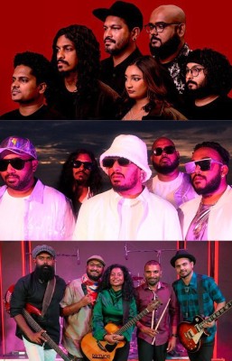 ސްކައިރޮކް، ޑިޓިއުން، ރެވިއޯ: ބޮޑު 3 ބޭންޑު އެއް ސްޓޭޖަކަށް!