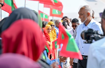 ރަށްރަށަށް ދަތުރުތައް ކުރަނީ ނަތީޖާ ނެރެދޭން: ރައީސް