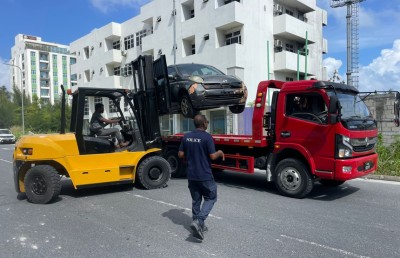 48 ގަޑިއިރު ތެރޭގައި ފުލުހުން 100 ވެހިކަލް ޓޯކުރި