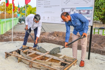 މެމްބަރު ސިޔާމްގެ އެހީގައި ބަނޑިދޫގައި ޖިމެއް ތަރައްގީކުރުމުގެ މަސައްކަތް ފަށައިފި