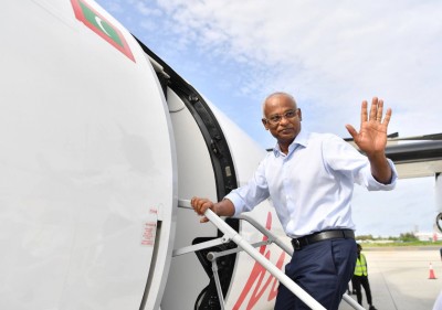 ރައީސް ޞާލިޙް މާދަމާ ހިރިލަންދުއަށް ވަޑައިގަންނަވަނީ