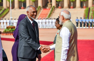 ރާއްޖެ-އިންޑިއާ ގުޅުން ފުޅާކުރަން މޯދީ އާއި ރައީސް މުއިއްޒު އެއް ވިސްނުމެއްގައި