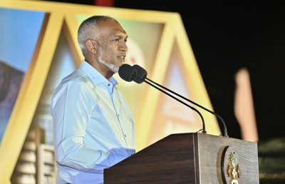 ސިޔާސީ ފިކުރު މުހިންމެއް ނޫން، ތަރައްގީއަކީ ސިޔާސީ ކަމެއް ނޫން: ރައީސް