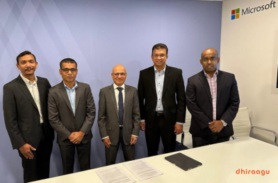 ދިރާގާއި އެޗް ވަން ސްރީލަންކާ ގުޅިގެން މައިކްރޮސޮފްޓް ސޮލިއުޝަންސް ރާއްޖެ މާކެޓަށް ނެރެފި