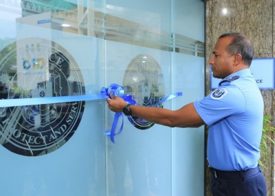 ގަލޮޅު ޕޮލިސް ސްޓޭޝަނުގެ އާ އިމާރާތް ރަސްމީކޮށް ހުޅުވައިފި