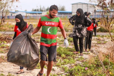 ބީއެމްއެލްއިން މާލެ އާއި ބައެއް ރަށްރަށް ސާފުކުރުމުގެ ހަރަކާތެއް ބާއްވަނީ