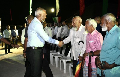 ސިޔާސީ ފިކުރު މުހިންމެއް ނޫން، ތަރައްގީއަކީ ސިޔާސީ ކަމެއް ނޫން: ރައީސް