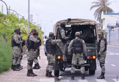 ހަތިޔާރާއެކު އެމްއެންޑީއެފްގެ ތަމްރީންތަކެއް އައްޑޫ ސިޓީ ގަމުގައި ފަށަނީ