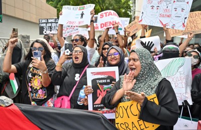 ސުލްހަ ދަމަހައްޓައި، ޣައްޒާ އަލުން ބިނާކުރަން އަރަބި ގައުމުތަކުގެ އިސްނެގުމަށް ރާއްޖޭގެ މަރުހަބާ