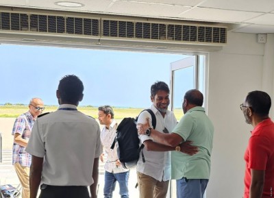 ނަޝީދުގެ ފަރާތްޕުޅުން ގާސިމްގެ އަރިހަށް ރައީސް ޞާލިހުގެ އެޑްވައިޒަރު ޝިހާބު
