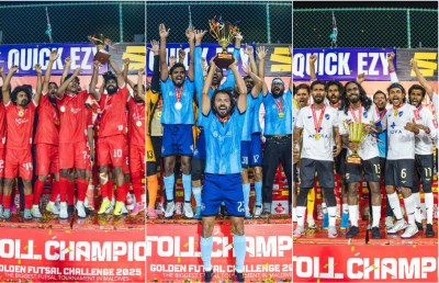 ދިއްގަރާއި ދަރަނބޫދޫ އަދި ކުޑަހުވަދުއަށް ޗެމްޕިއަންކަން