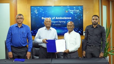 އިތުރު 20 އެމްބިއުލާންސް ގެންނަން އެސްޓީއޯއާ ހަވާލުކޮށްފި