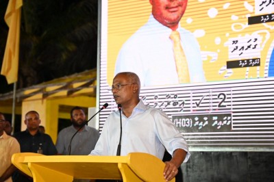 ސިޔާސީ ހަލަބޮލިކަމަށް ޝައުގެއް ނެތް، ފޯކަސް އަކީ ވައުދުތައް ފުއްދުން: ރައީސް