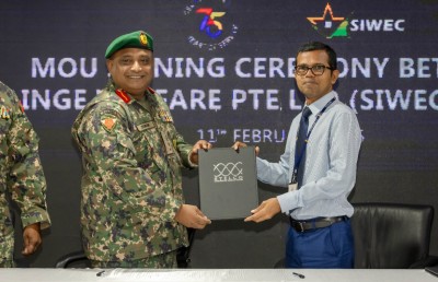 ސްޓެލްކޯގެ މުވައްޒަފުން ތަމްރީނުކުރަން ސިފައިންގެ ވެލްފެއާ ކުންފުންޏަށް