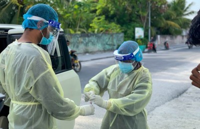 އައްޑޫގެ ކޮވިޑް މަސައްކަތަށް ވޮލަންޓިއަރުން ހޯދަނީ