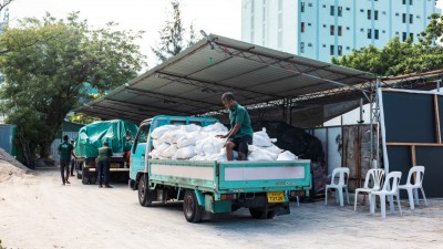 ގާތްގަނޑަކަށް 15000 ކާށި ބަހާ ނިމިއްޖެ، މަސައްކަތް ދަނީ ވަރަށް ފުރިހަމައަށް: ސިޓީ ކައުންސިލް