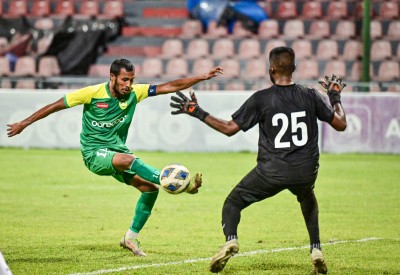ސަސް ކޮޅަށް ޖެހި އަށް ގޯލާއެކު މާޒިޔާ ފައިނަލަށް