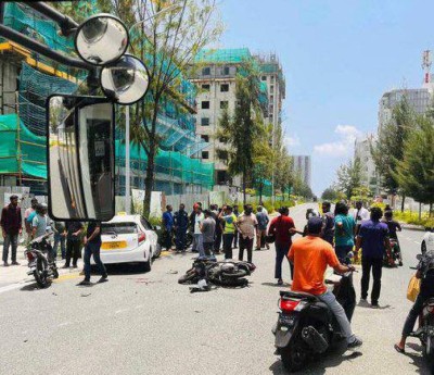 ދެވަނަ ފިޔަވަހީގައި އެކްސިޑެންޓުވި މީހާގެ ހާލު ރަނގަޅު