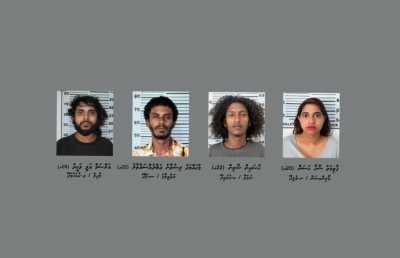 ހަނިމާދު އަށް ޑްރަގް އެތެރެކުރަން އުޅުނު ތުހުމަތުގައި ހަތަރު މީހަކު ހައްޔަރުކޮށްފި