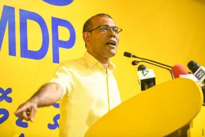އިމުގެ މައްސަލައިގައި އިޓްލޮސްގެ ނިންމުން ބަލައިނުގަންނަން ނަޝީދު ގޮވާލައްވައިފި