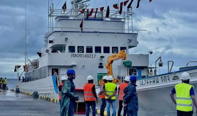 މަސްކިރުވޭ އަދަދު އިތުރުކުރަން މިފްކޯއިން އައު މަސްކިރާ ބޯޓެއް ރާއްޖެ ގެނެސްފި