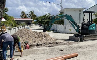 ހަވާލުކޮށްފައި އޮންނަތާ ހަތަރު އަހަރު، އަދިވެސް ކަނޑޫދޫ ނަރުދަމާ މަސައްކަތް ނުނިމޭ