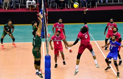 އެކުވެރިކަމުގެ މެޗުގައި ރާއްޖޭން ބަންގްލަދޭޝްގެ ވޮލީ ޓީމު ބަލިކޮށްފި