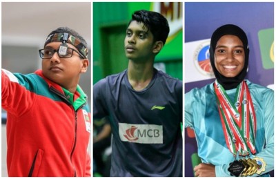 ހިމްނާ، ނިބާލް އަދި ޒިޔާން އަށް ވެސް އޮލިމްޕިކް ސްކޮލާޝިޕް