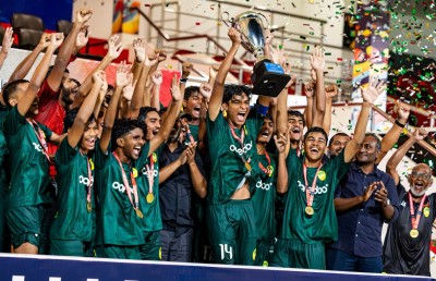 ރެކޯޑް މޮޅަކާ އެކު މާޒިޔާ ޔޫތު ޗެމްޕިއަންޝިޕް ކާމިޔާބުކޮށްފި