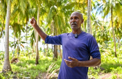 ހުވަދޫގެ މި ރީތިކަމާއި ފުރިހަމަ ކަމުގެ ތެރެއަށް ގެއްލިފައި