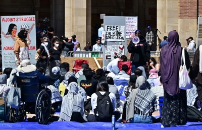 ފަލަސްތީނަށް ތާއީދުކޮށް ކޮލަމްބިއާ ޔުނިވަސިޓީގައި ކުރާ މުޒާހަރާގެ ލީޑަރު ހައްޔަރުކޮށްފި