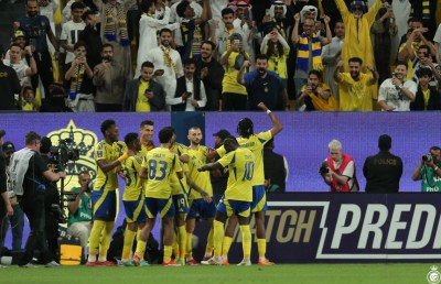 ރޮނާލްޑޯއާ އެކު ތަފާތު ދައްކައި ނަސްރު ޗެމްޕިއަންސް ލީގު ކުއާޓާ އަށް