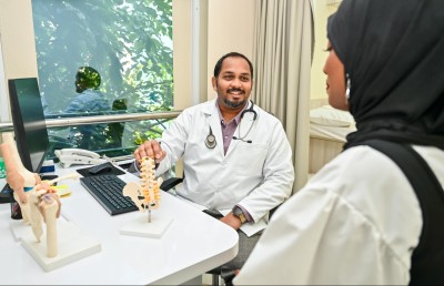 ދުވަސްވީ ތަދުތަކަށް ދޭ ރޭޑިއޯ ފްރީކުއެންސީ ފަރުވާ ޕެއިން ކްލިނިކުގައި