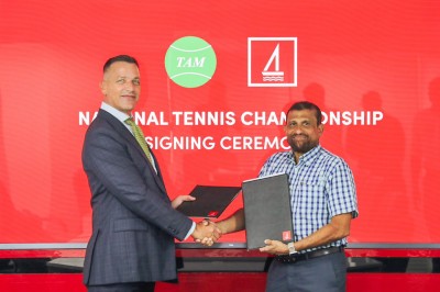 ބީއެމްއެލް އާއި ޓެނިސް އެސޯސިއޭޝަންގެ ޕާޓްނާޝިޕް އާކޮށްފި