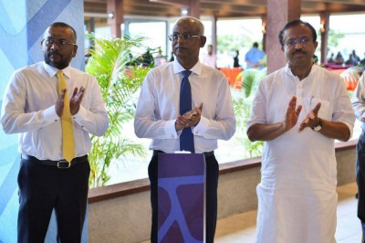 ގަން އިންޓަނޭޝަނަލް އެއާޕޯޓު ތަރައްގީކުރުމުގެ ބޮޑު މަޝްރޫއު ރައީސް ފައްޓަވައިދެއްވައިފި
