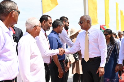 އައްޑޫ ބިން ހިއްކުމުގެ މަޝްރޫއު ފައްޓަވައިދެއްވުމަށް ރައީސް އައްޑޫއަށް