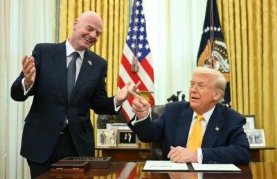 އަންނަ އަހަރުގެ ވޯލްޑް ކަޕަށް އެކުލަވާލި އިސް ކޮމިޓީއެއްގެ ޗެއާމަނަކަށް ޓްރަމްޕް