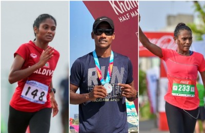 5 ކިލޯ މީޓަރުން ފަޒީލް އެއްވަނަ އަށް، ޖައިޝާ އަށް ދެވަނައާއެކު ގައުމީ ރެކޯޑް، މަރީ އަށް ހާފް މެރަތަންގެ ރެކޯޑް