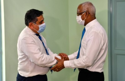 ނަޝީދަށް ދިން ހަމަލާއިން "ހޭވެރިކަން ގެނުވި": ރައީސް