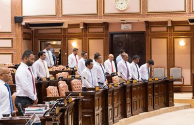 އަބްދުﷲ ޖަމީލްގެ ހަނދާނުގައި މަޖިލީހުގައި ސުކޫތެއް