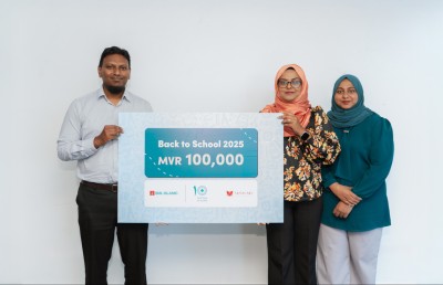 ބީއެމްއެލް އިސްލާމިކްގެ އެހީ މަމްސް އެއިޑުގެ "ބެކް ޓު ސްކޫލް" ކެމްޕޭނަށް