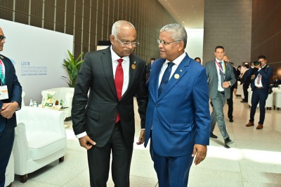 ސީޝެލްސްގެ ރައީސް، ރާއްޖެ ވަޑައިގަންނަވަނީ