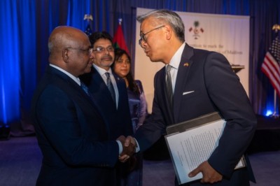 އެމެރިކާގައި ރާއްޖޭގެ އެމްބަސީއެއް އަލުން ހުޅުވައިފި