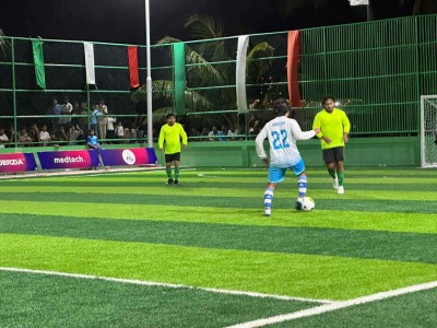 ވޭލި ފުޓްސަލް ޗެލެންޖް: ބައްތިރީސް އަދި ހައިނަސްއަށް ފަސޭހަ މޮޅެއް