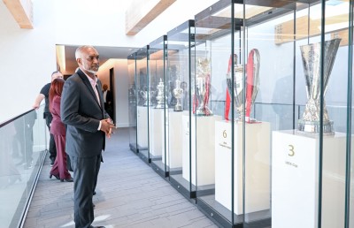 ލިވަޕޫލްގެ އަކްސާ ޓްރެއިނިން ސެންޓަރަށް ރައީސް ޒިޔާރާތް ކުރައްވައިފި