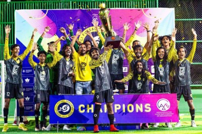 ވޭލި ފުޓްސަލް ޗެލެންޖް: ހާއްޕެއާއެކު ޗެމްޕިއަންކަން ހެންޑްސަމް ޔުނައިޓެޑަށް