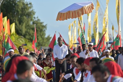 ގުރައިދޫ ދާއިރާއިން ދެނީ ރައީސަށް ދެވަނަ ދައުރެއްގެ ޔަގީންކަން!