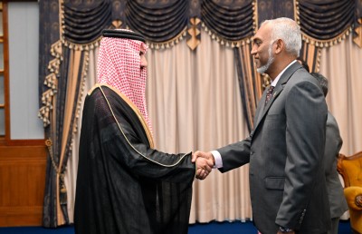 ސައުދީއާ އެކު ގާތް ގުޅުމެއް ބާއްވަން ބޭނުންވޭ: ރައީސް